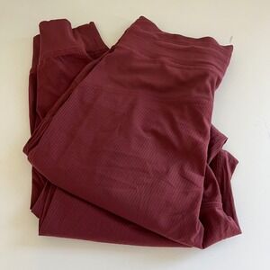 Lululemon Dance Studio Jogger Pants Deep Rouge‎ Red 6 active workout